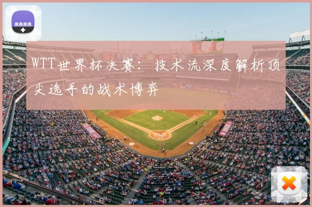 WTT世界杯决赛:技术流深度解析顶尖选手的战术博弈