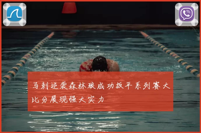 马刺逆袭森林狼成功扳平系列赛大比分展现强大实力