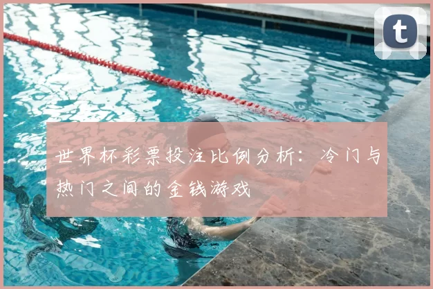 世界杯彩票投注比例分析：冷门与热门之间的金钱游戏